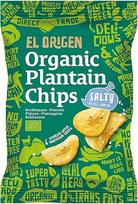 el origen food Sūdyti plantanų traškučiai (80 g) - ekologiški
