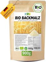 EWL Naturprodukte Kepimo salyklas 900 g ekologiško salyklo, fermentų aktyvumo, 100 % vokiškas miežių salyklas, kepimo salyklas duonai ir bandelėms