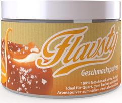 Flavsty® Flavour Powder Salted Caramel - Vegan Flavour Powder be cukraus - Aromato milteliai
