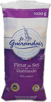 Fleur de Sel de Guérande - 1000g baltos rupios jūros druskos - prancūziška nerafinuota rupi druska druskos malūnėliui