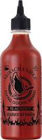 FLYING GOOSE Sriracha aitriųjų paprikų padažas Extra Sharp Extra Sharp Black Cap Extra aštrus prieskonių padažas iš Tailando 1 x 455ml