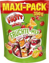 FRITT Vaisių mišinio Maxi pakuotė 350 g mini juostelių su vyšnių, braškių ir apelsinų rūšimis Velykoms