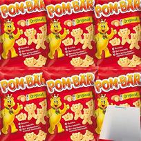 Funny Fresh Pom-Bar bulvių užkandis be glitimo, 6 vnt. (6 x 75 g pakuotė) + usy Block