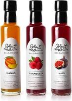 GLOSA MARINA Balsamica Dos Crema Balsámica Mango, Raspberry and Fig Pakuotė 3 x 250 ml