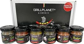 Grilio prieskonių rinkinys Dovanų rinkinys iš 6 dalių Kalėdų gimtadienis Grillplanet