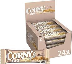 Grūdų batonėlis | Corny BIG | Baltasis šokoladas | Su baltuoju šokoladu | Bulk Pack 24 x 40 g