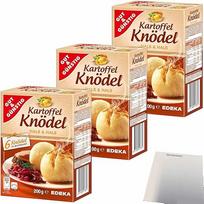 Gut&Günstig Bulviniai koldūnai Pusė ir pusė 18 koldūnų 3 vnt. pakuotė (3 x 200 g pakuotė) + usy blokas