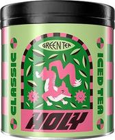 HOLY Iced Tea Classic Green Tea, 50 porcijų su antioksidantais, šalta arbata be cukraus, atpalaiduojanti formulė, veganiška, 100 % natūralių vaisių skonių