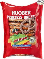 HUOBER Princess Pretzel Sezamas Ekologiška 12 vnt. (12 x 125 g)