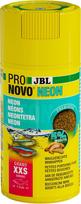 JBL Pronovo Neon Grano, žuvų maisto granulės, paspaudžiamas dozatorius, dydis XXS, 100 ml