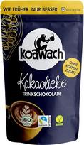 koawach Kakaoliebe Kakavos milteliai geriamajam šokoladui - be kofeino, didelis kakavos kiekis, veganiškas karšto šokolado gėrimas 500 g