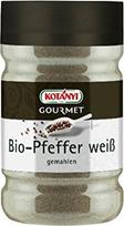 Kotanyi Ekologiški pipirai Balti malti prieskoniai dideliems vartotojams ir viešojo maitinimo įstaigoms Gourmet Konservų skarda 710 g