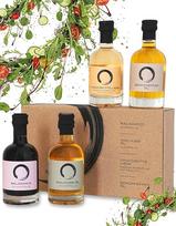 Lang Weinessig Gourmet rinkinys 4 x 50 ml Pietų Pfalco balzamiko, "Vinaigrette Riesling", graikinių riešutų aliejaus ir kalnų pipirų aliejaus dovanų rinkinys gurmanams, salotoms ir virtuvei, aukščiausios kokybės acto ir aliejaus rinkinys iš Pietų Pfalco