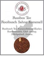 Lerbs & Hagedorn, Rooibos arbata Rooibusch Cream Caramel | 250 g (apie 81 litras) Karamelės gabalėliai