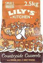 Lily's Kitchen Pagamintas iš natūralių ingredientų, skirtas suaugusiems mažų veislių šunims, sausas maistas su vištiena ir antiena, be grūdų, 2,5 kg