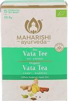 Maharishi Ayurveda Vata arbata | Ekologiška | Ajurvedinė vaistažolių ir prieskonių arbata | Sodrus, saldus aromatas | Be cukraus | Vata balansavimas | 15 arbatos maišelių | Pakuotė po 1