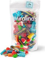 Miralina - Halal saldainių mišinys - spalvingas maišelis 500 g - Halal saldainių mišinys - rūgštūs vaisių guminukai su jautienos želatina - guminukai urmu
