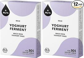 My.Yo - Bio Jogurto fermentas švelnus | 6x5 gr | Jogurto kultūros, skirtos iki 30 L švelnaus jogurto (2 pakuotės)