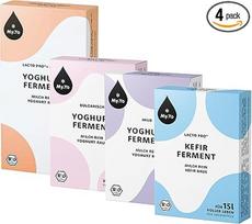 My.Yo - Ekologiški jogurto fermentai, 4 rūšys po 3 maišelius, naminio jogurto kultūros