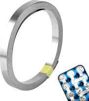 Nikelio juosta Nikelio juostelė 0,15 x 8 mm gryno nikelio plokštelė 18650 baterijų suvirinimui taškiniam suvirinimo aparatui (10 m)