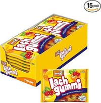 nimm2 Lachgummi 15 x 250g - vaisių guma su vaisių sultimis ir vitaminais