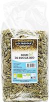 Oltresole, ekologiškos moliūgų sėklos, nuluptos, 1 kg, ekologiškos aliejinės sėklos, žalios, neskrudintos ir nesūdytos, idealiai tinka užkandžiams ar salotoms, ideali pakuotė šeimai