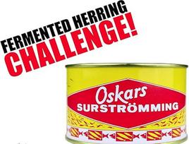 Oskars Surstromming - Surströmming iššūkis