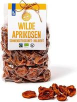 PAKKA - Ekologiški sąžiningos prekybos abrikosai 1 kg, surinktų laukinėje gamtoje, džiovinti saulėje, nevalyti, nesaldinti, nesulfuruoti, mažų ūkininkų iš Samarkando, Uzbekistano, abrikosų puselės, 1000 g (pakuotė po 1)