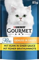 Purina Gourmet Perle Delights in Sauce drėgnas kačių maistas su vištiena, 26 vnt. (26 x 85 g)