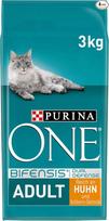 Purina One Bifensis Sausas suaugusių kačių ėdalas su vištiena, turtingas vištienos, 4 vnt. (4 x 3 kg)