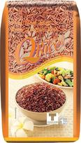 Q RICE Raudonieji jazminų ryžiai, 100 % ilgagrūdžiai iš Tailando, aromatingi, su švelniu riešutų atspalviu, idealiai tinka kariui, dubenėliams ir azijietiškiems patiekalams, 1 x 1 kg