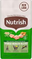 Rachael Ray(TM) Nutrish?Natural sausas sausas kačių maistas, vištienos ir rudųjų ryžių receptas, 3 svarai RACHAEL RAY NUTRISH