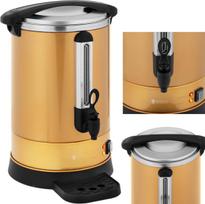 Royal Catering Arbatos kavos virimo aparatas su čiaupu ir lašintuvu 14 l 1500 W aukso spalvos