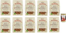 Rummo Pasta Integrale Fusilli N° 48, viso grūdo makaronai, itališki makaronai, 10 x 500 g + Itališka gurmaniška Polpa 400 g