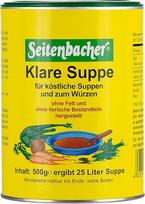 Seitenbacher skaidri sriuba, daržovių sultinys, "The Allrounder", be riebalų, veganiška, be glitimo, be laktozės, 1 x 500 g