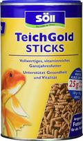 Söll 60100 Pond Gold Food Sticks - Visavertis maistas visoms tvenkinio žuvims Schwimmfähige Pond Sticks 1 L