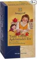 Sonnentor Tante Trudls Ekologiška obuolių arbata "Apple Strudel" Dviejų kamerų maišelis, 2 vnt. (2 x 45 g)