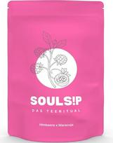 SOULSIP Aviečių pasiflorų arbata - natūraliai gaivinantis malonumas - be kofeino, karšta ir puikiai tinka kaip ledinė arbata - natūraliai saldi ir intensyvi, veganiška, tvari, biri arbata