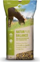 Speed NATUREPUR Balance, 1 x 20 kg ekologiškas pašaras žirgams, be skaidulų, be melasos, su sumažintu cukraus kiekiu, su mažu krakmolo kiekiu, idealiai tinka žirgams, turintiems medžiagų apykaitos sutrikimų
