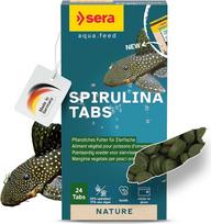 Spirulina Tabs 24 tabs, augalinis maistas, be dažiklių ir konservantų, su 24 % spirulinos, prilimpa prie disko