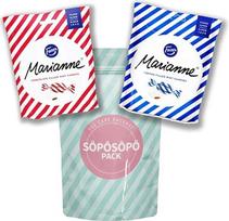 Suomijos Fazer Marianne Pipirmėčių saldainiai ir irisas Pipirmėčių saldainių rinkinys SÖPÖSÖPÖ Box Variety 2 Pack 15.6 oz Care Package Treats Gift Basket Boxes Pack Suaugusieji Vaikai Berniukai Mergaitės Moterys M