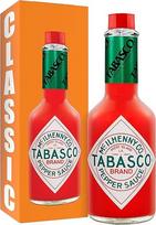TABASCO® Original Red Sauce - aštrus padažas 350 ml stikliniame buteliuke - klasikinis aštrus čili padažas, pagamintas iš 100 % natūralių ingredientų ir be jokių priedų - puikiai tinka patiekalams, padažams ir marinatams