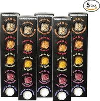 TERRAMAR MALLORCA - 5 x Flor de Sal Black Edition Gurmaniškos druskos rinkinys, sudarytas iš 5 Maljorkos jūros druskos ir prieskonių, idealus dovanų rinkinys (5 x 100 g)