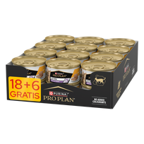 PRO PLAN Kitten Mus su vištiena – šlapias maistas kačiukams, 24 x 85 g