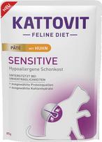 Kattovit Sensitive vištienos paštetas, 85 g maišelis