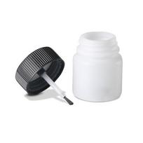 SOLL TB02 Plastikinis buteliukas dažams su teptuku 30ml