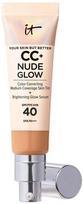 Skystas makiažo pagrindas IT Cosmetics CC+ Nude Glow, SPF 40, neutral tan, 32 ml