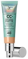 CC veido kremas IT Cosmetics Natural Matte, SPF 40, fair, 32 ml