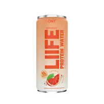 Protein vanduo QNT, apelsinų ženšenio skonio, 330 ml