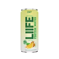 Protein vanduo QNT, citrinų ir imbiero skonio, 330 ml